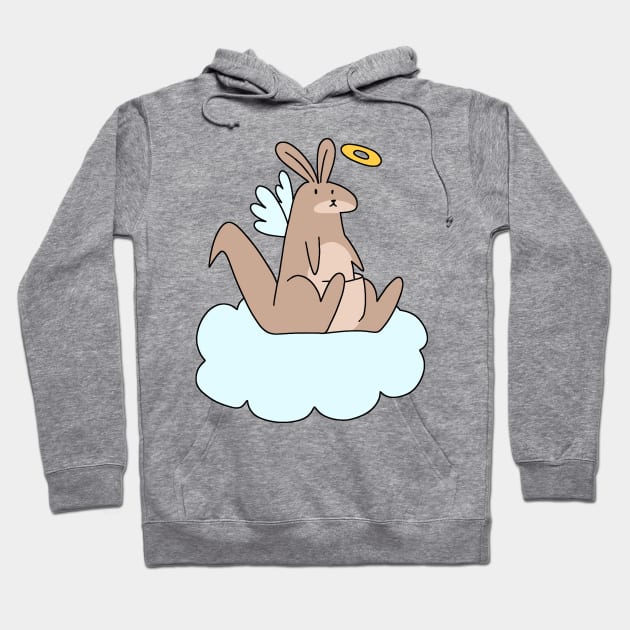 Angel Cloud Kangaroo Hoodie by saradaboru